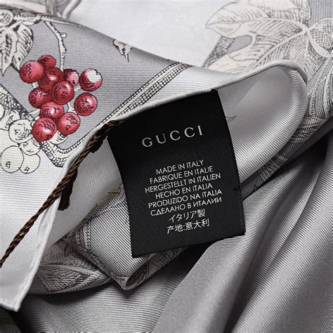 grey gucci scarf square|authentic Gucci silk scarf.